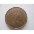 GREAT BRITAIN  2 NEW PENCE   COIN 1971    (D)