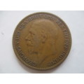 GREAT  BRITAIN  1927 1 PENNY LOVELY CONDITION