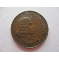 SOUTH AFRICA  2c  COIN  1967