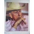 AUTOGRAPHED / SIGNED - RANCE HOWARD FATHER OF RON AND ACTOR A4 SIZE