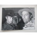 AUTOGRAPHED / SIGNED - JASON WINGREEN - WESTERN ACTOR AND LETTER