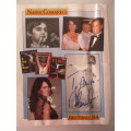 AUTOGRAPHED / SIGNED - NADIA COMANECI - OLYMPIC GYMNAST  FIRST PERFECT 10 A4 SIZE
