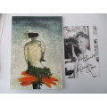 AUTOGRAPHED / SIGNED - PHYLLIDA LAW AND CARD   BOTH SIGNED