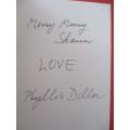 AUTOGRAPHED / SIGNED - XMAS CARD CLASSIC ACTOR  PHYLLIS DILLER