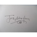 AUTOGRAPHED / SIGNED - HAND WRITTEN LETTER - JOE ALASKEY - LOONEY TUNES