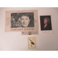 AUTOGRAPHED / SIGNED - MARGARET ATWOOD - AUTHOR AND BOOK PLATE