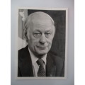 AUTOGRAPHED / SIGNED - PRIME MINISTER OF QUEBEC RENE LEVESQUE 1977