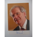 AUTOGRAPHED / SIGNED - PAL SCHMITT PAST PRESIDENT OF HUNGARY