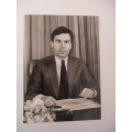 AUTOGRAPHED / SIGNED - ELCO BRINKMAN - DUTCH POLITICIAN AND LETTER