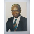 AUTOGRAPHED / SIGNED - DAWDA JAWARA PAST PRESIDENT OF GAMBIA