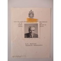 AUTOGRAPHED / SIGNED - R.S. MACLEAN CANADIAN AMBASSADOR