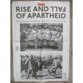 RISE AND FALL OF APARTHEID  POSTER - CITY PRESS