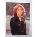 AUTOGRAPHED / SIGNED -  FARAH PAHLAVI EMPRESS  AND QUEEN OF IRAN 1981 AND 1983