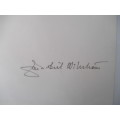 AUTOGRAPHED / SIGNED - JAN-ERIK WIKSTROM SWEDISH PUBLISHER  AND POLITICIAN