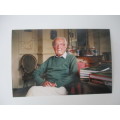 AUTOGRAPHED / SIGNED - LORD CARRINGTON  CARD NOTE AND PHOTOGRAPH