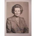 POSSIBLY PRINTED AUTOGRAPH MARGARET THATCHER FORMER PRIME MINISTER ENGLAND