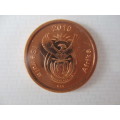 SOUTH AFRICA - NCIRCULATED 5c COIN - 2010