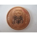 SOUTH AFRICA - 5c COIN UNC CONDITION - 2008