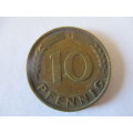 GERMANY - 10 PFENNIG - 1950 - LOVELY DETAIL