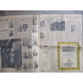 VINTAGE NEWSPAPER 1910-1960 THE FIRST HALF CENTURY - JUBILEE SUPPLEMENT