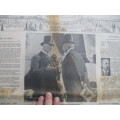 VINTAGE NEWSPAPER - THE JOHANNESBURGER / TRANSVAAL  25 YEARS OF THE UNION 1935