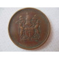 RHODESIA 1972 1c COIN