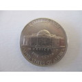 AMERICA - JEFFERSON 5c coin  -  1995