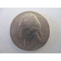 AMERICA  -5c - coin - JEFFERSON  -1995