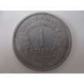 FRANCE  1 FRANC  - 1957 - LOVELY DETAIL