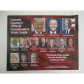 LINCOLN COUNTY CONSERVATIVE VOTER GUIDE USA BIDEN AND TRUMP