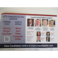 LINCOLN COUNTY CONSERVATIVE VOTER GUIDE USA BIDEN AND TRUMP