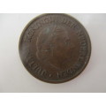 NETHERLANDS -  5c  COIN 1957
