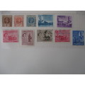 MAURITIUS LOT OF MOUNTED STAMPS