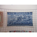 NEW ZEALAND LOT OF USED STAMPS MOUNTED
