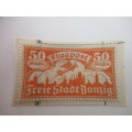 GERMANY / DANZIG AND ROUMANIA USED STAMPS  - 1920,S