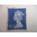GREAT BRITAIN - QUEEN ELIZABETH USED MACHIN STAMPS  - BUST STAMPS