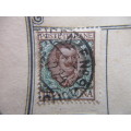ITALY - KING HUMBERT 1901-1927  1 LIRE AND OTHER OLD STAMPS USED MOUNTED