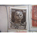 ITALY - KING HUMBERT 1901-1927  1 LIRE AND OTHER OLD STAMPS USED MOUNTED