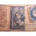 FRANCE LOT OF  OLD MOUNTED STAMPS