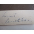 AUTOGRAPHED / SIGNED - KENNETH  R MILLER BIOLOGIST