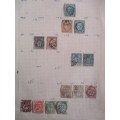 FRANCE LOT OF OLD STAMPS MOUNTED MOSTLY  LATE 1800`S
