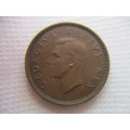 SOUTH AFRICA 1/2 PENNY  - 1952