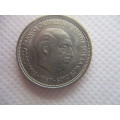 SPAIN - 5 PESETAS  - 1957  LOVELY DETAIL COIN
