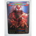 MARVEL TRADING CARDS - SPIDER-MAN / HEROES and VILLIANS  VOIL CARD NO. 57 CARNAGE