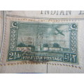 INDIA LOT OF 4 USED MOUNTED STAMPS