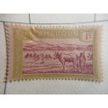 CAMEROON 3 UNUSED HERDER STAMPS AND 1 UNUSED YUGOSLAVIA MOUTED STAMP