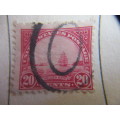 AMERICA LOT OF 3 USED MOUNTED STAMPS