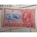 COSTA RICA  AND CAYMAN ISLANDS LOT OF 3 UNUSED MOUNTED STAMPS