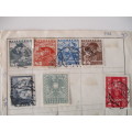 AUSTRIA - LOT OF 7 MOUNTED STAMPS