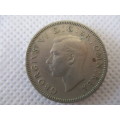 GREAT BRITAIN -1948 - ONE SHILLING - SILVER